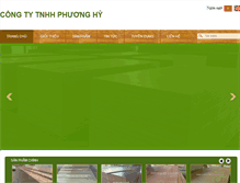 Tablet Screenshot of palletvietnam.com